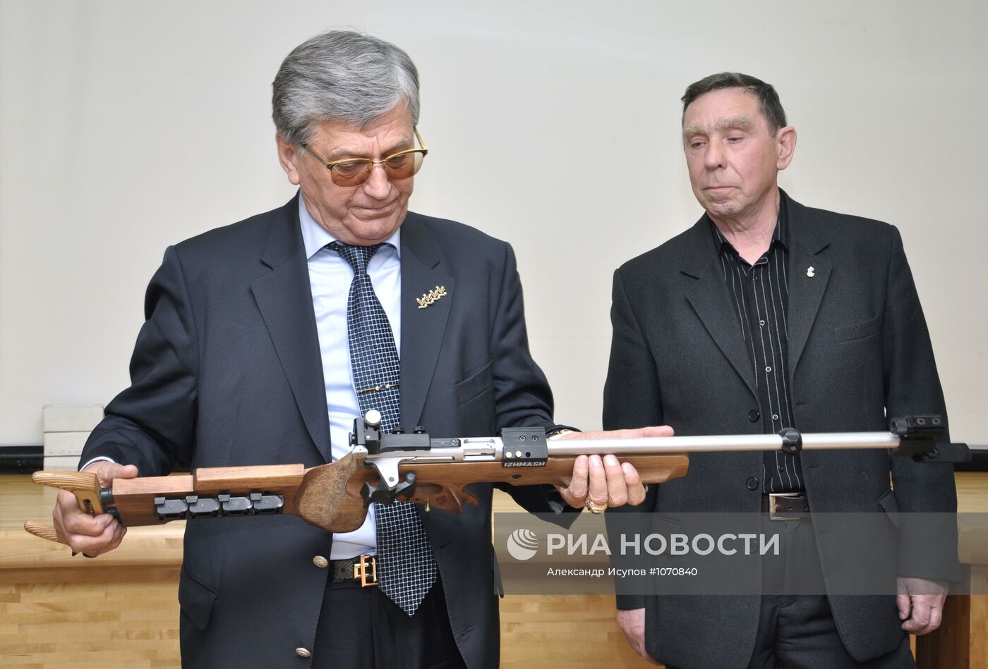 Презентация новой биатлонной винтовки в Ижевске