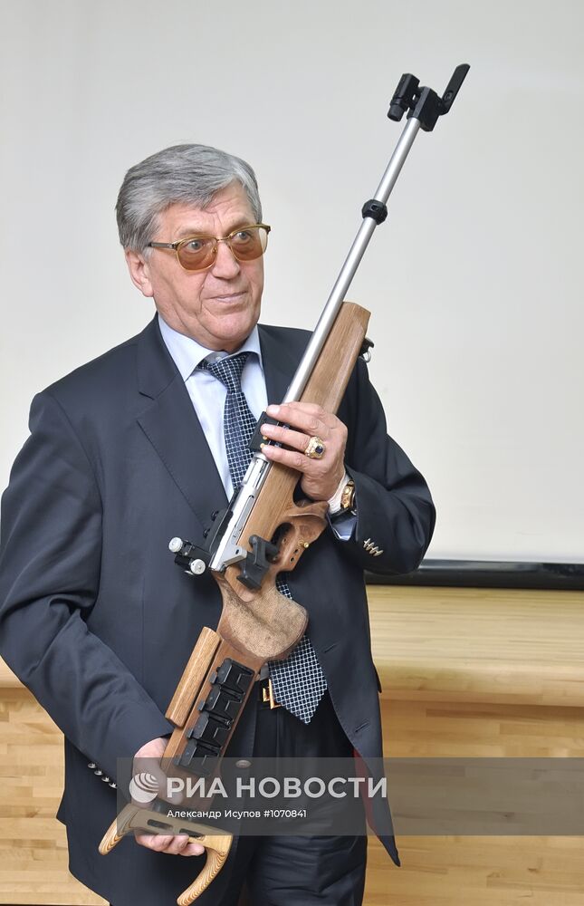 Презентация новой биатлонной винтовки в Ижевске