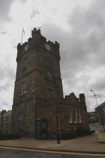 Башня с часами в Даффтауне