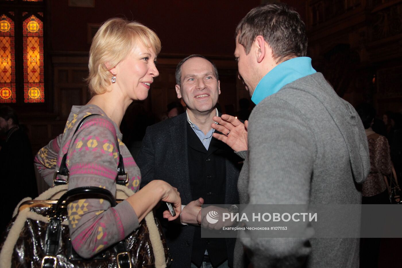 Премьера фильма Павла Лунгина "Дирижер" в Москве