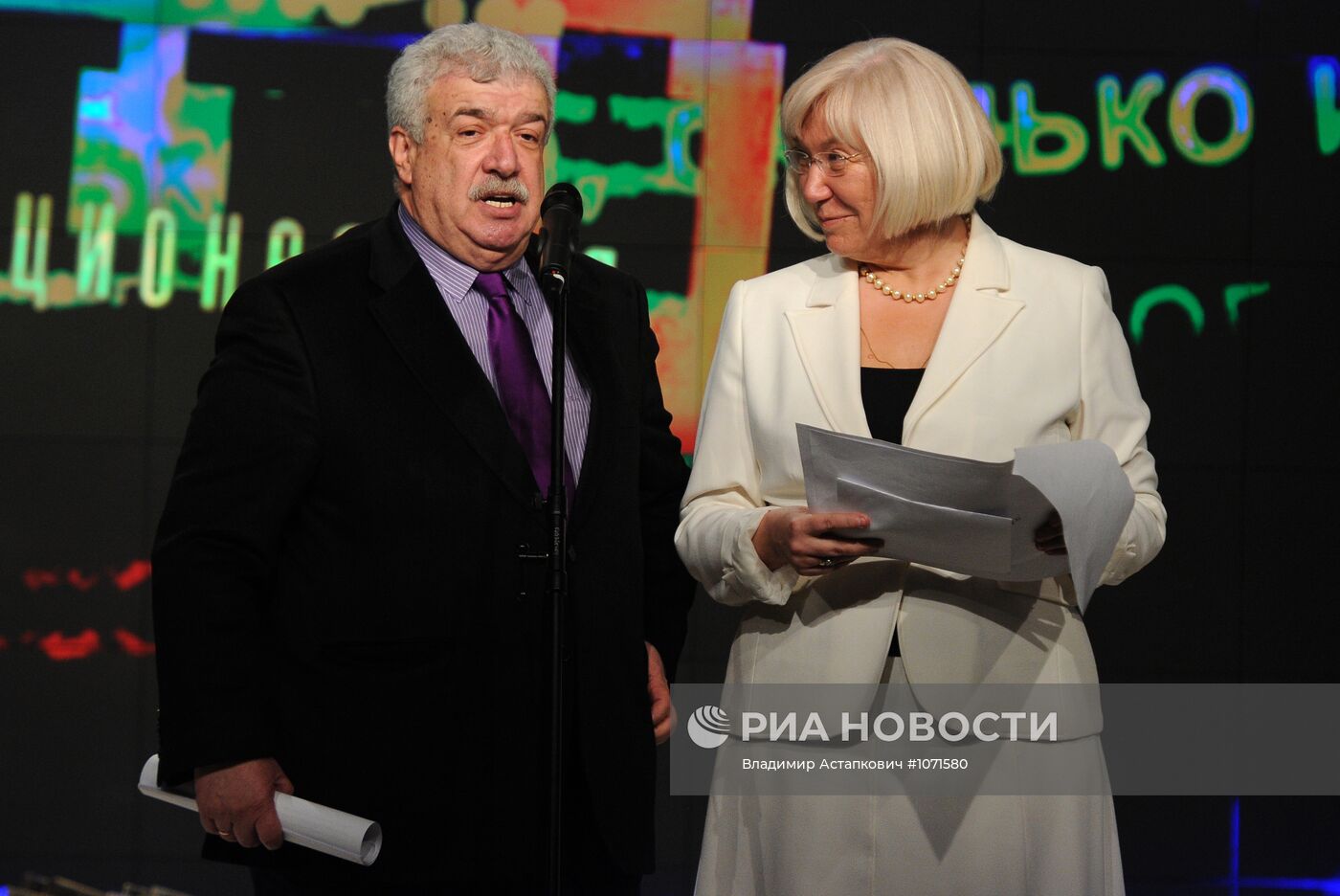 Вручение национальной премии в области печатных СМИ "Искра-2011"