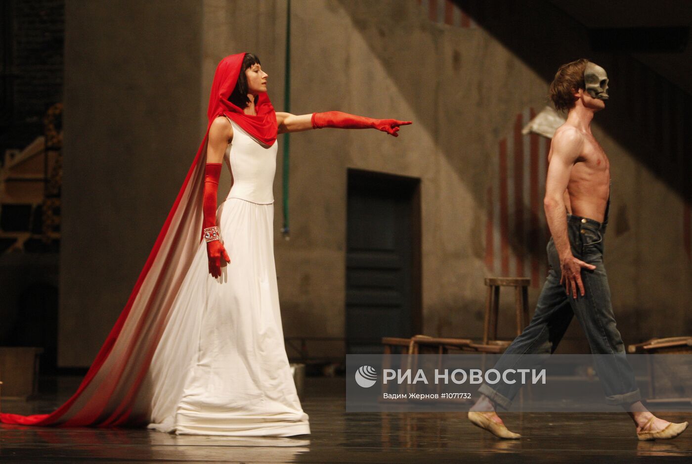 Прогон одноактных балетов в рамках фестиваля "Мариинский"