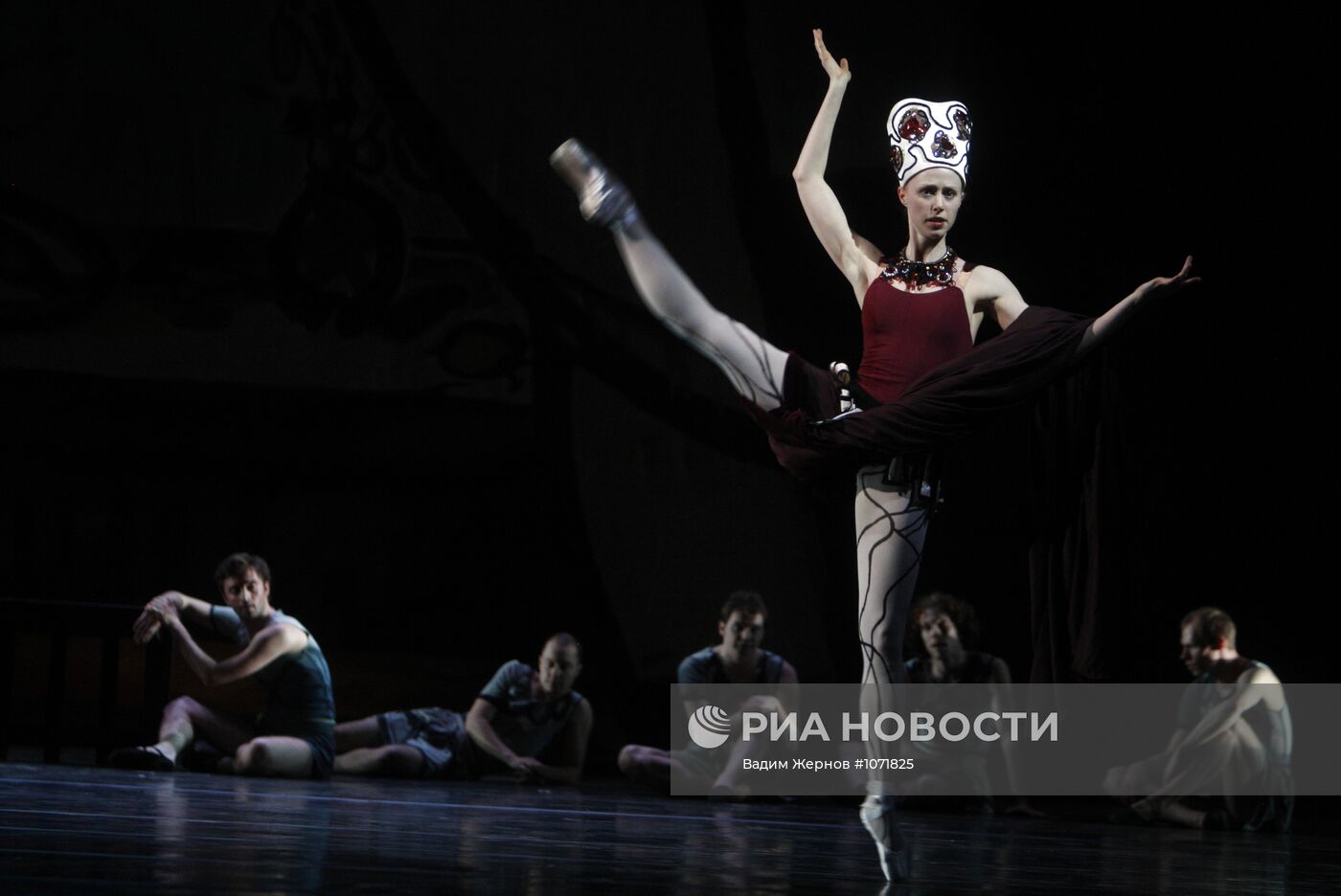 Прогон одноактных балетов в рамках фестиваля "Мариинский"