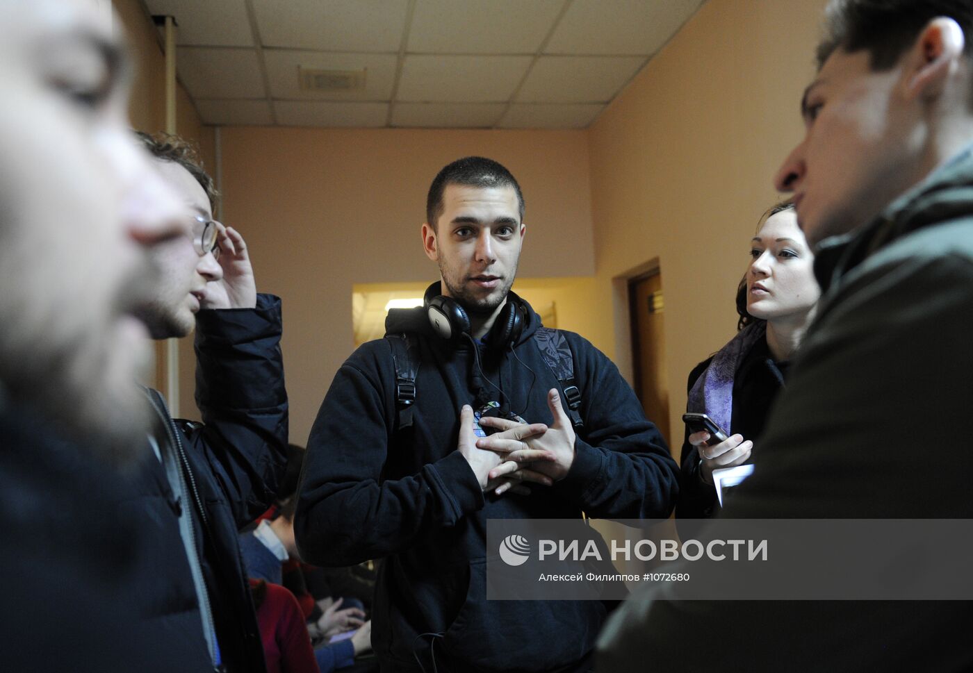 Заседание по делу журналиста "Московских новостей" П.Никулина