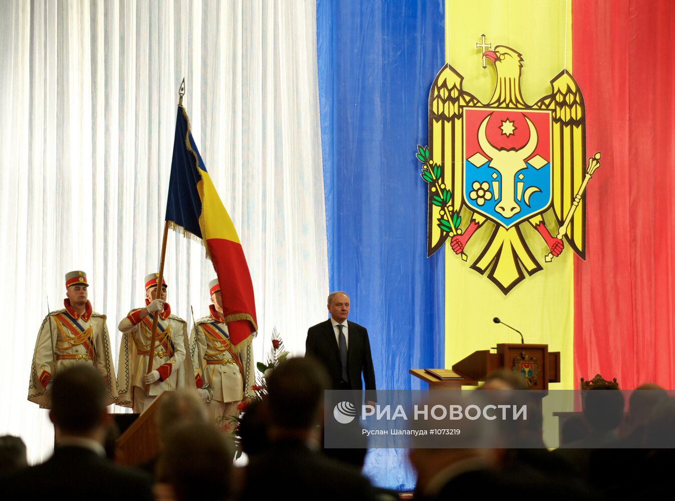 Инаугурация нового президента Молдавии Николая Тимофти