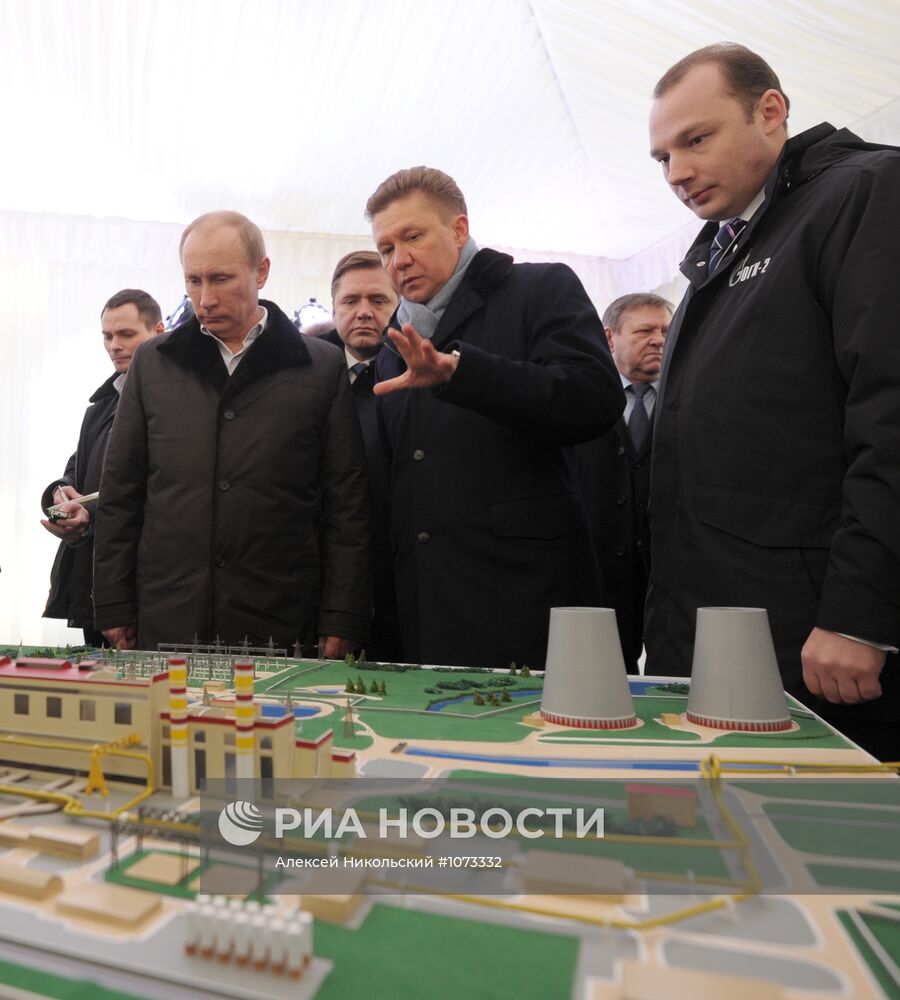 В.Путин совершил рабочую поездку в Ленинградскую область