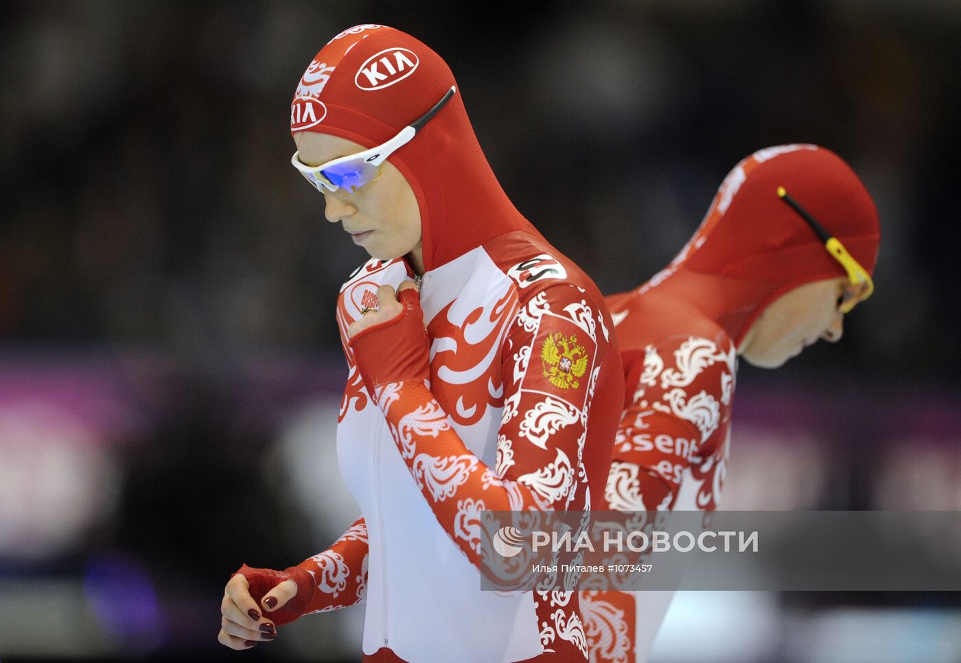 Конькобежный спорт. Чемпионат мира. Второй день