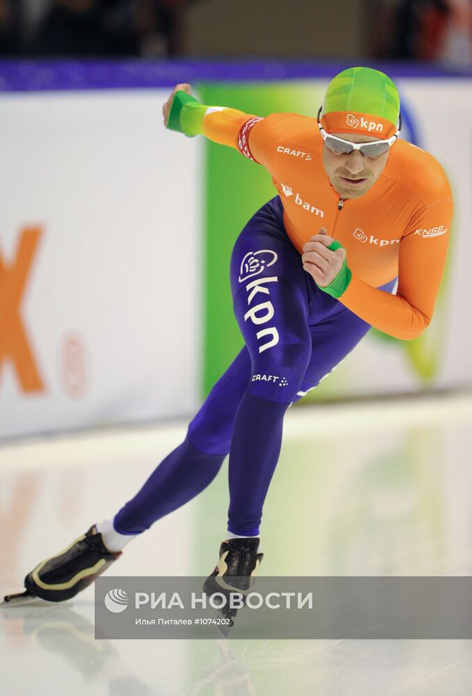 Конькобежный спорт. Чемпионат мира. Третий день