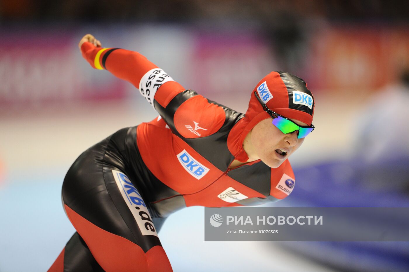 Конькобежный спорт. Чемпионат мира. Третий день