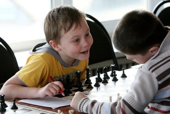 Первенство Владивостока по шахматам среди детей до десяти лет