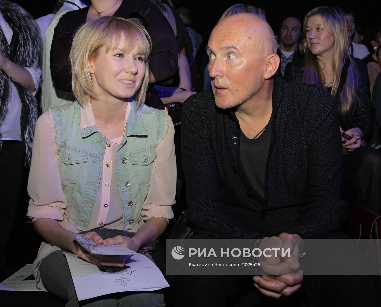 Закрытие Mercedes-Benz Fashion Week Russia