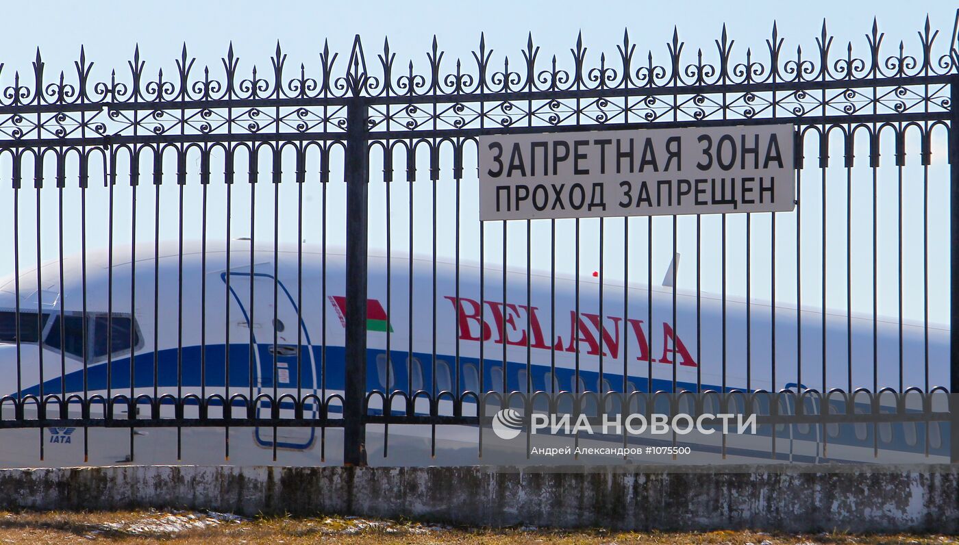 Авиасообщение между Россией и Белоруссией временно возобновлено