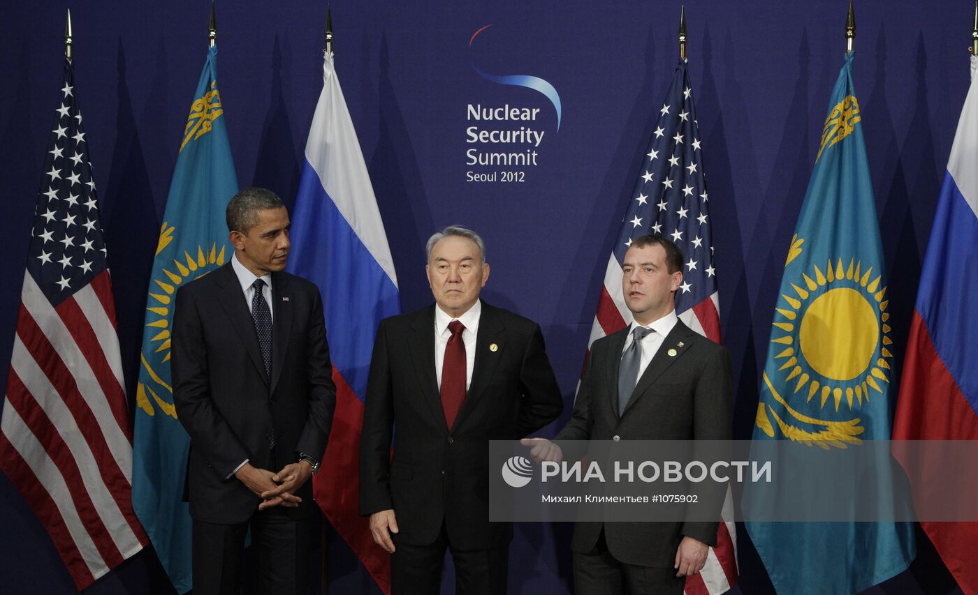 Д.Медведев на саммите по ядерной безопасности в Сеуле