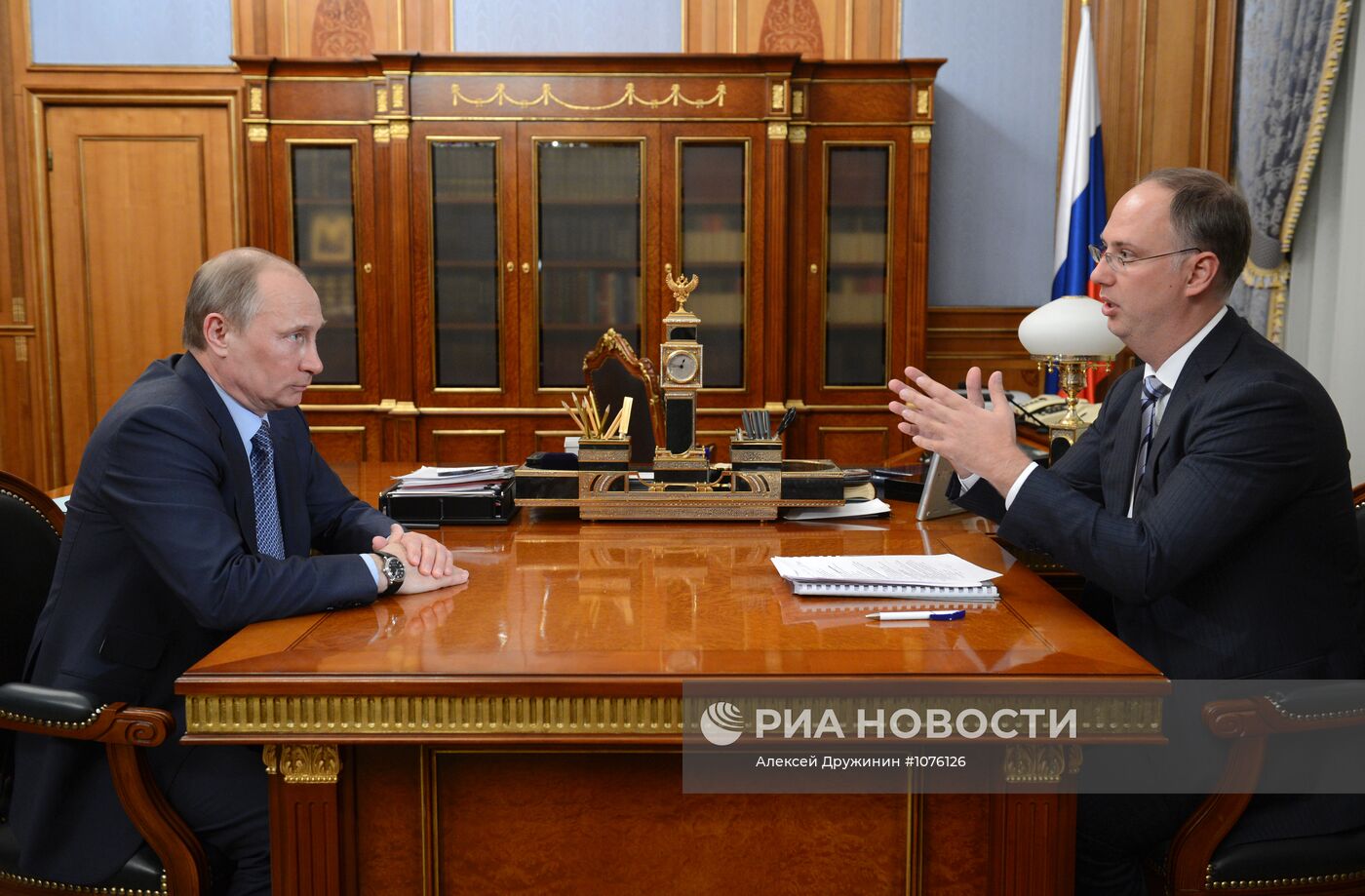 В.Путин встретился с К.Дмитриевым