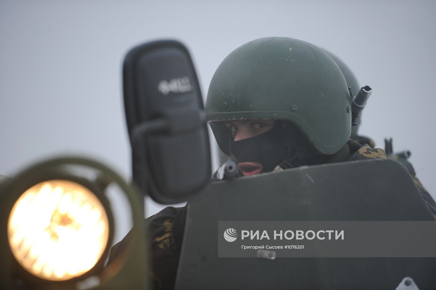 Учения антитеррористических подразделений ВВ МВД РФ