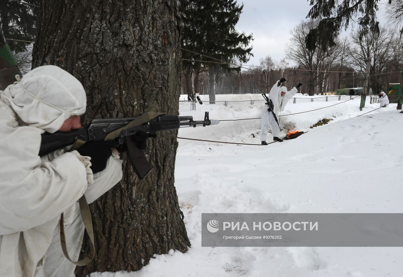 Учения антитеррористических подразделений ВВ МВД РФ