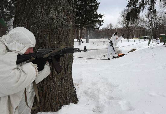 Учения антитеррористических подразделений ВВ МВД РФ