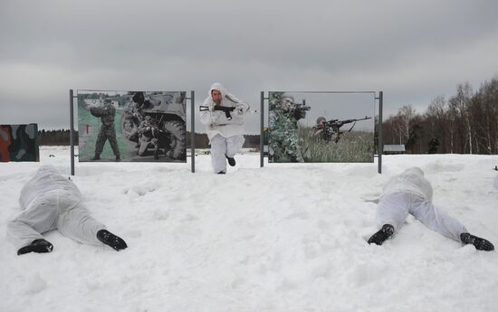 Учения антитеррористических подразделений ВВ МВД РФ