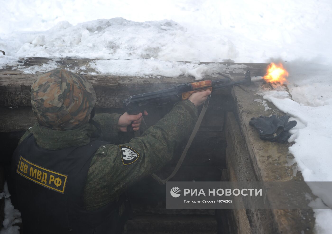 Учения антитеррористических подразделений ВВ МВД РФ