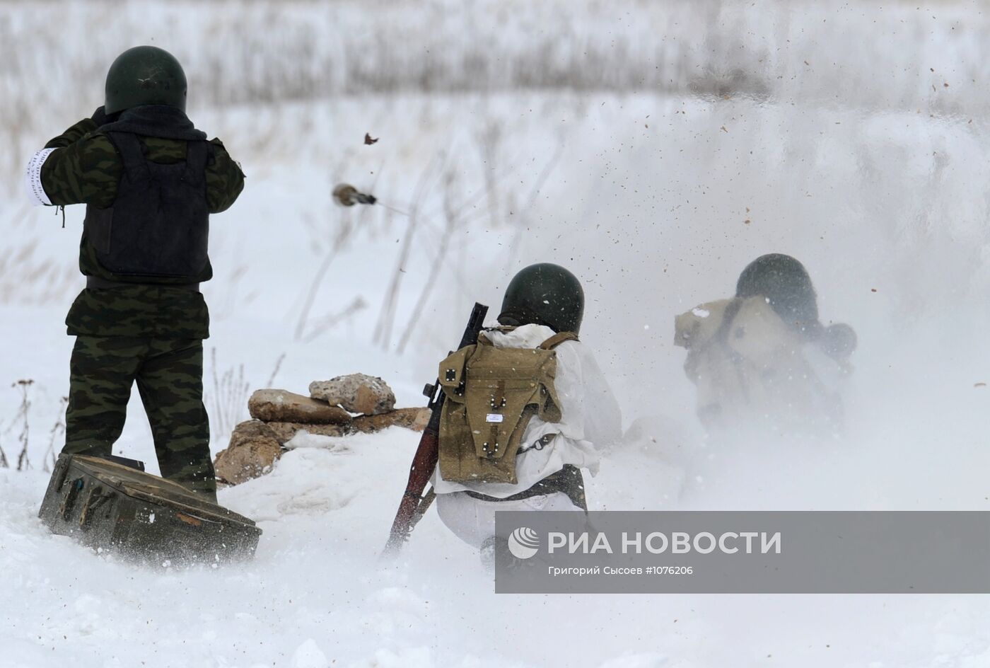 Учения антитеррористических подразделений ВВ МВД РФ