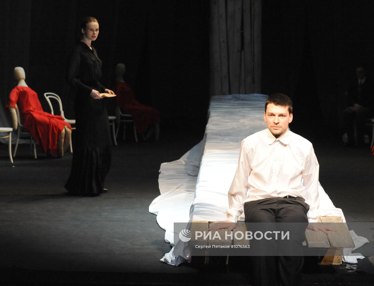 Пресс-показ спектакля "Драма на охоте" в театре Et Cetera