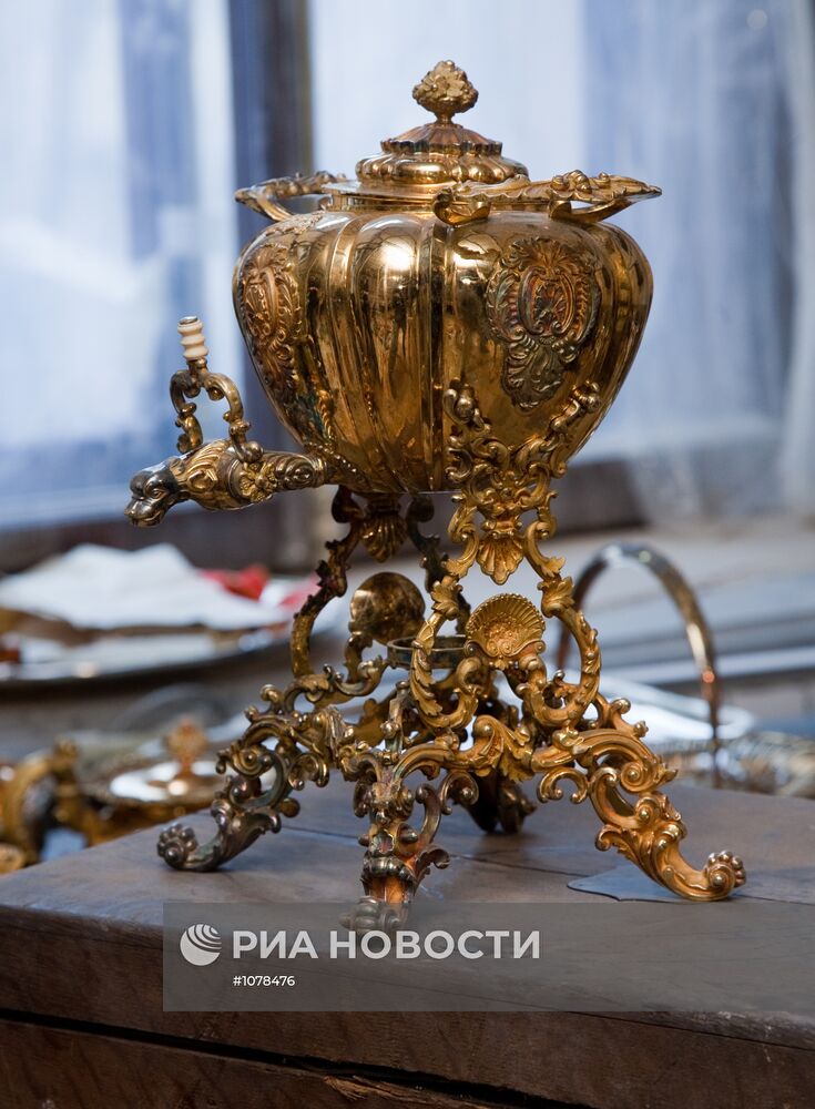 Клад, найденный при реставрации особняка в Санкт-Петербурге
