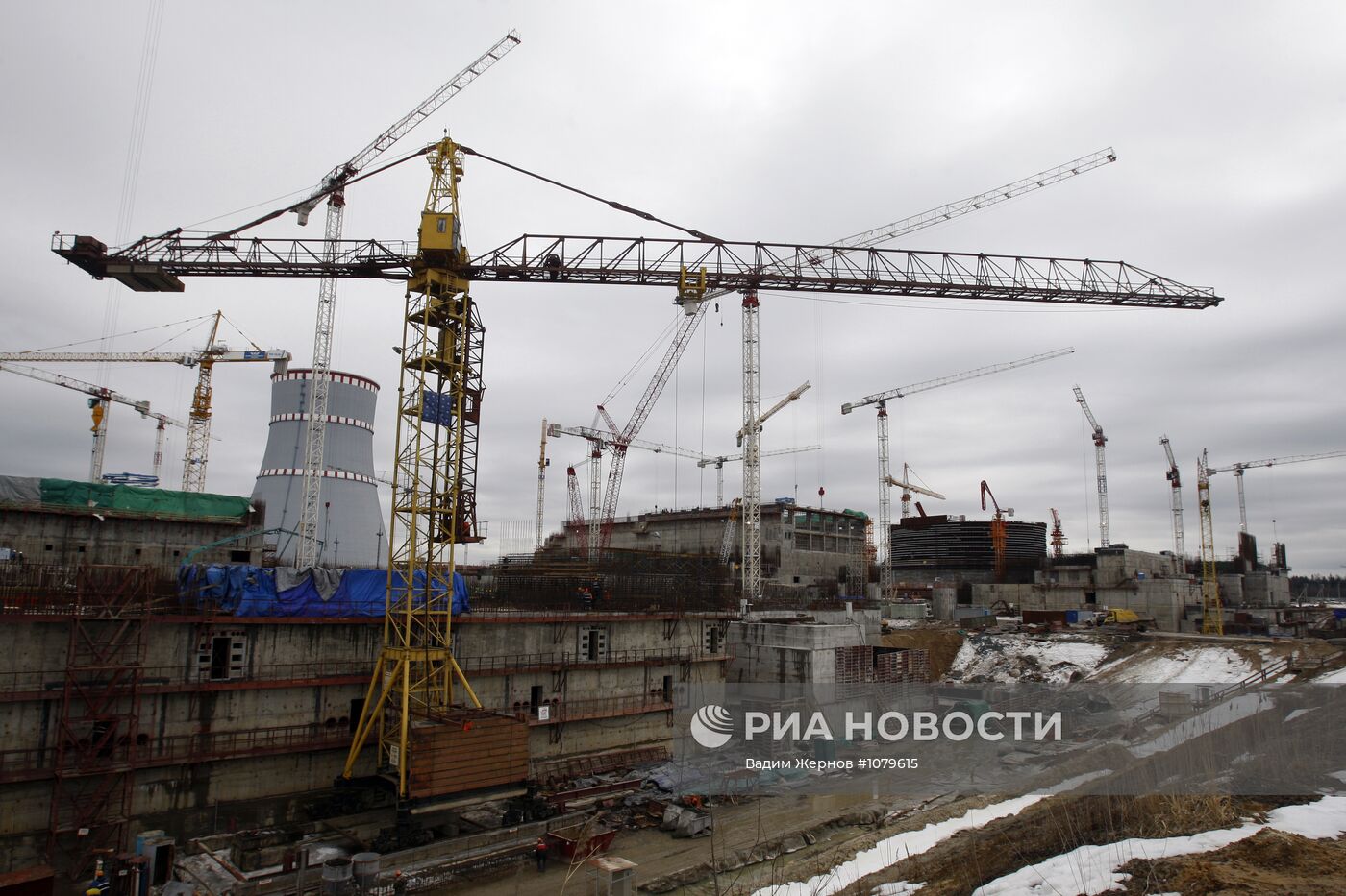 Строительство Ленинградской АЭС-2