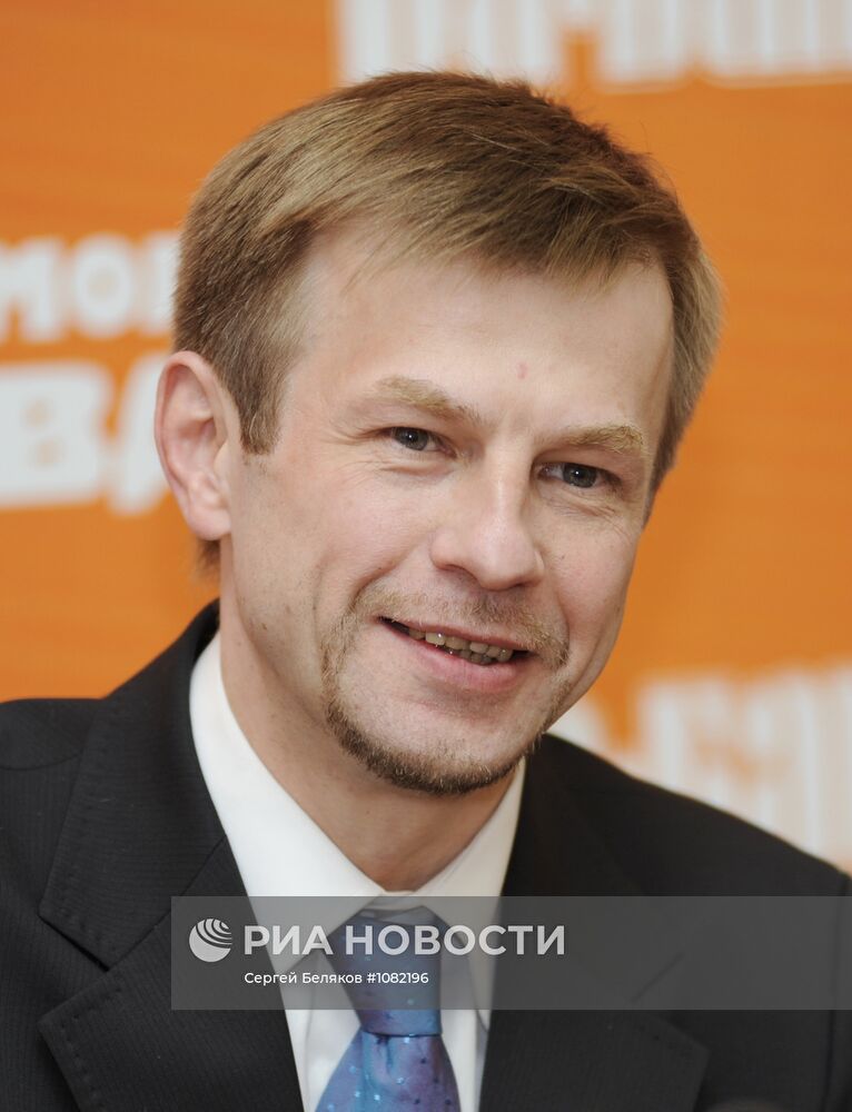 Пресс-конференция нового мэра Ярославля Евгения Урлашова