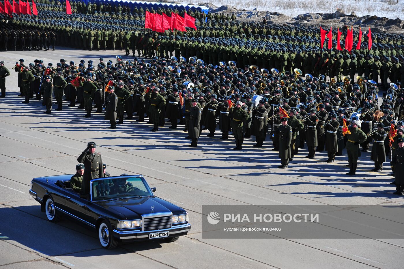 Репетиция Парада Победы в подмосковном Алабино