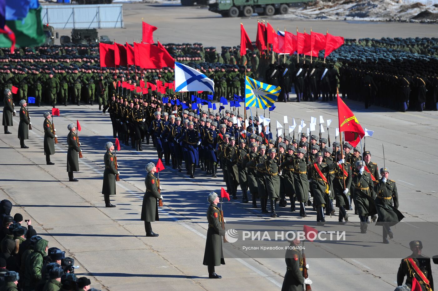 Репетиция Парада Победы в подмосковном Алабино