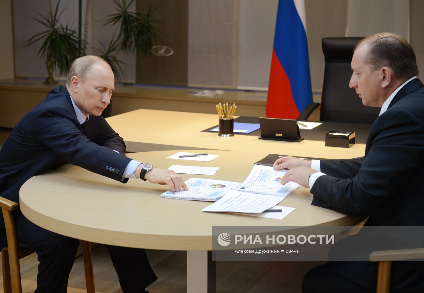 Рабочая поездка В.Путина в Тольятти