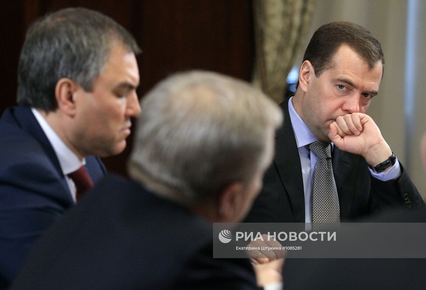 Встреча Д.Медведева с представителями регионов