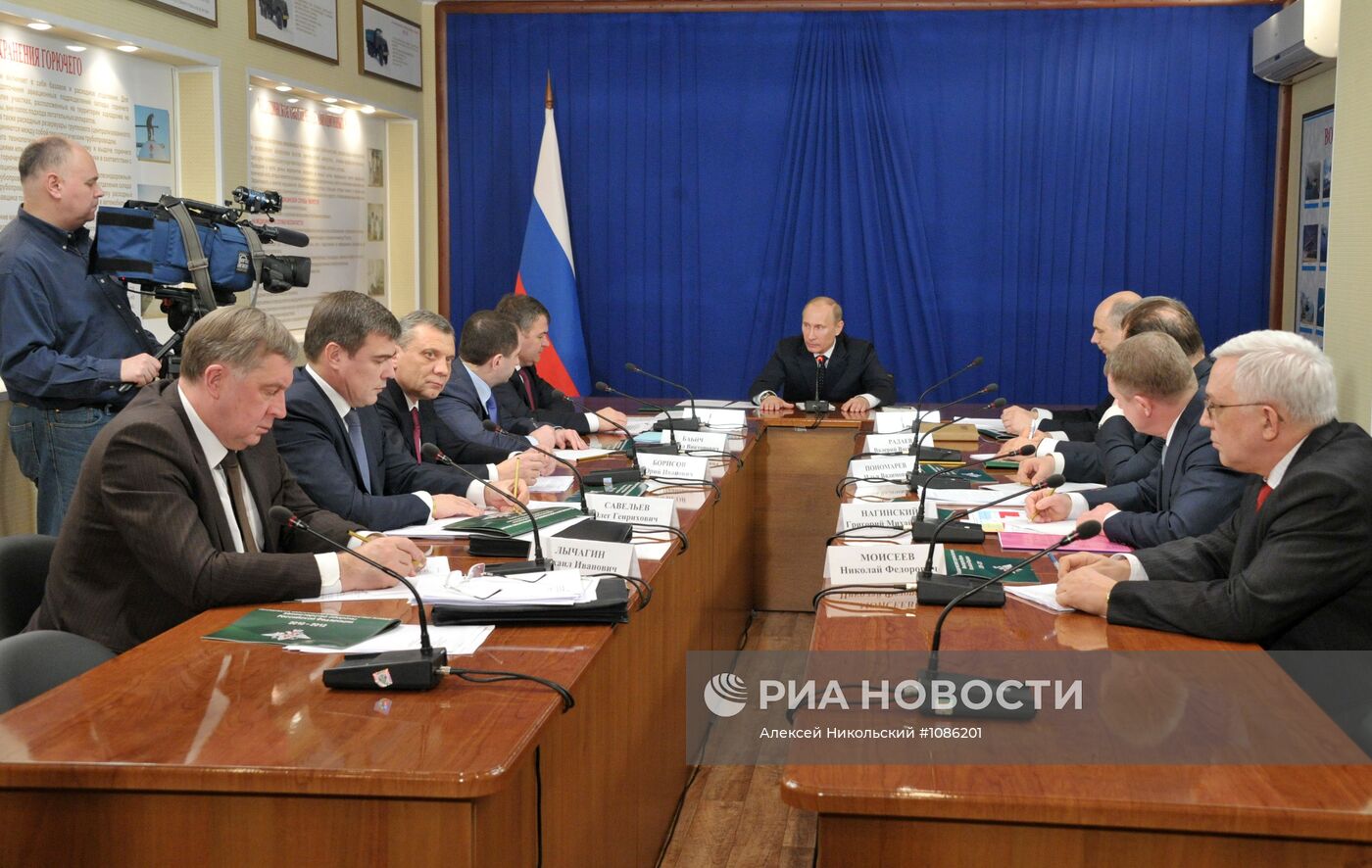 Рабочая поездка В.Путина в Приволжский федеральный округ