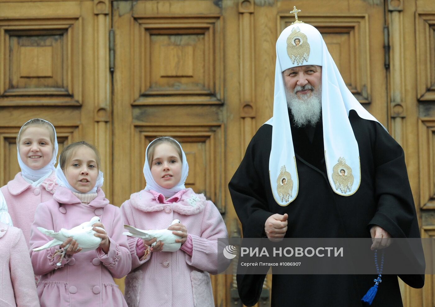 Патриаршее служение в праздник Благовещения Пресвятой Богородицы