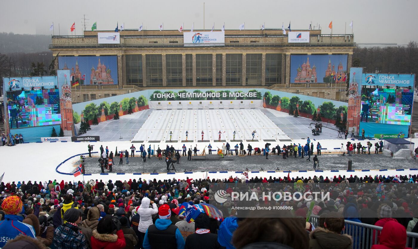 Биатлон. "Гонка Чемпионов - 2012"