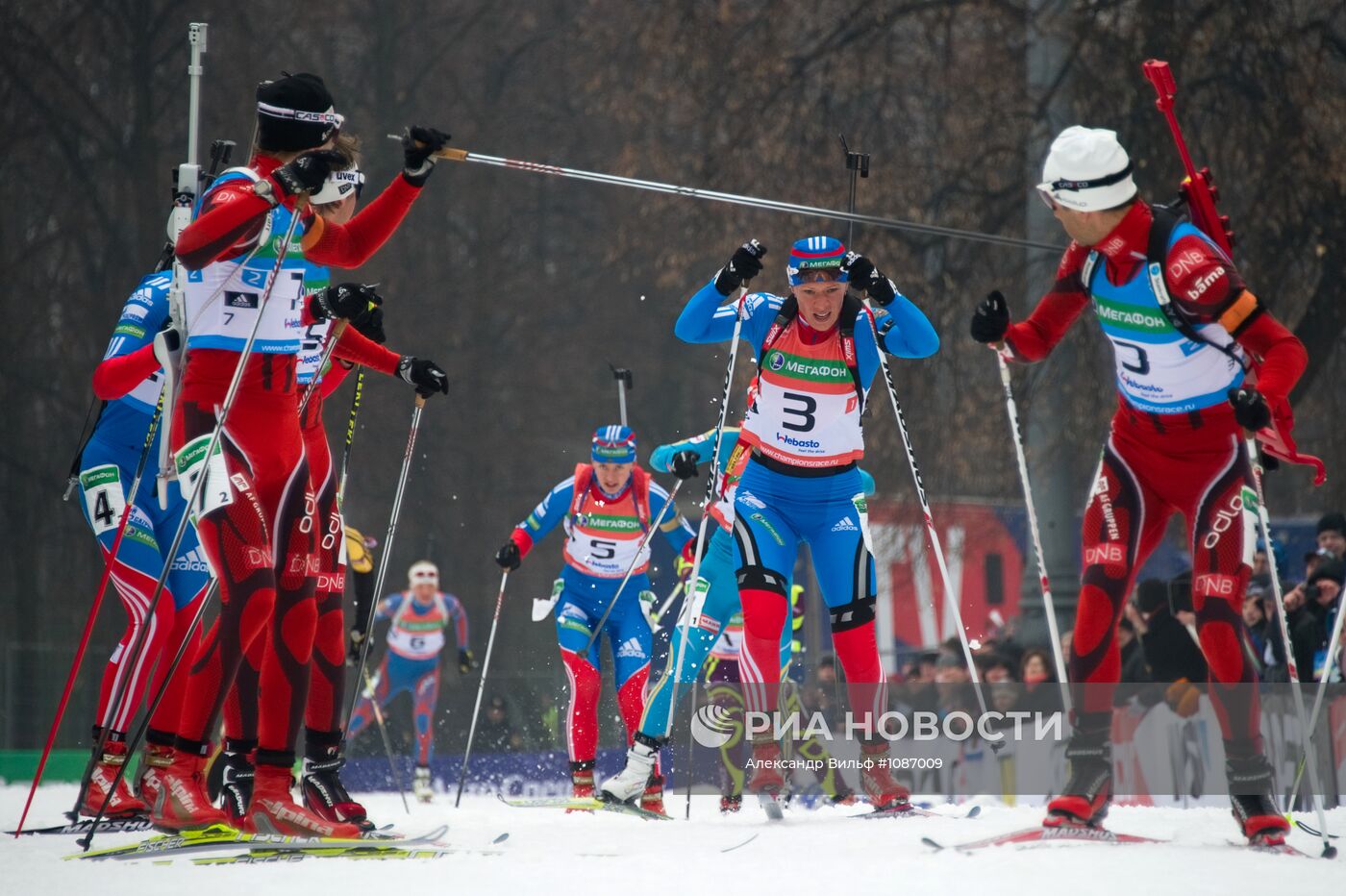 Биатлон. "Гонка Чемпионов - 2012"