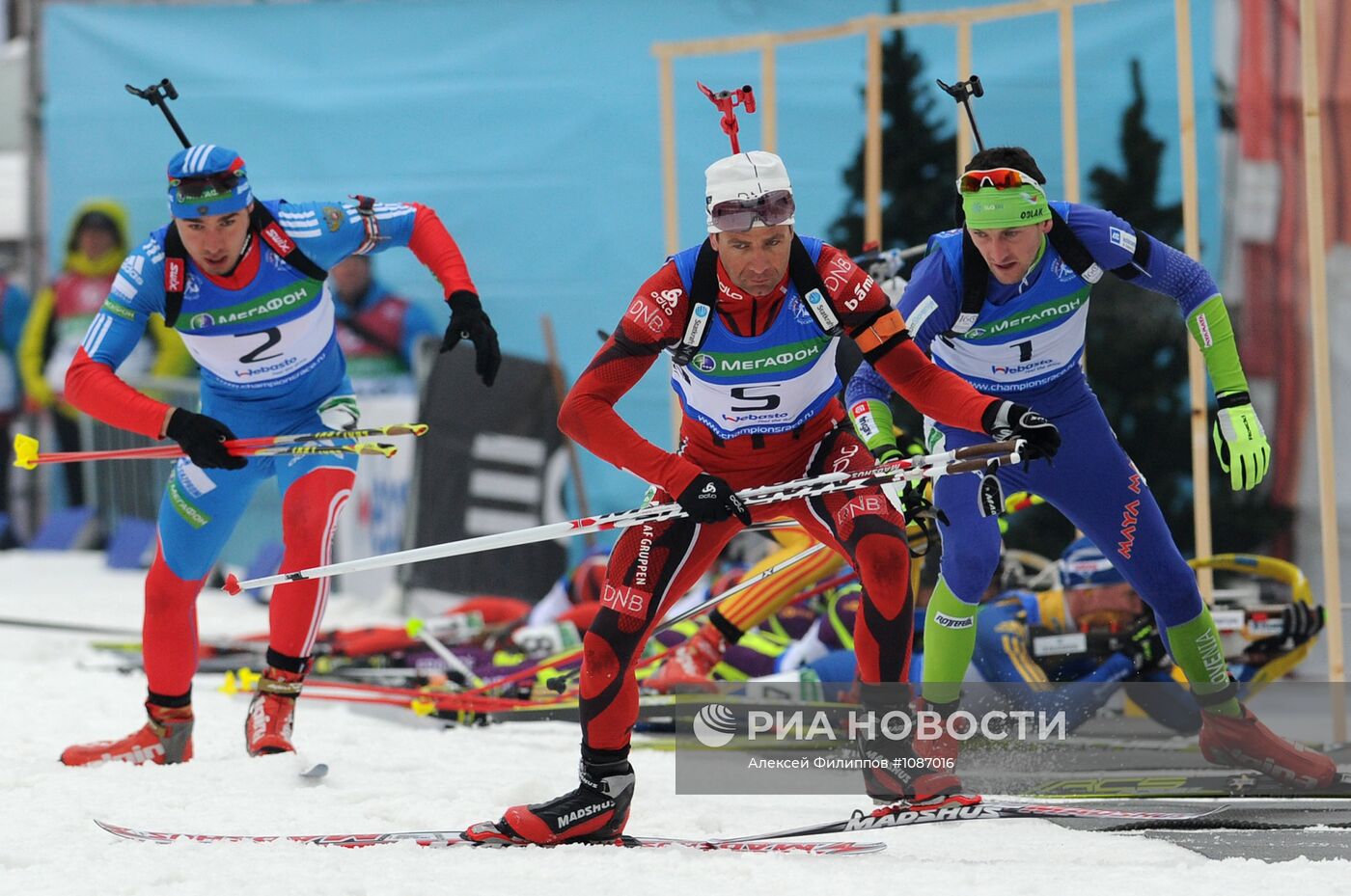 Биатлон. "Гонка Чемпионов - 2012"