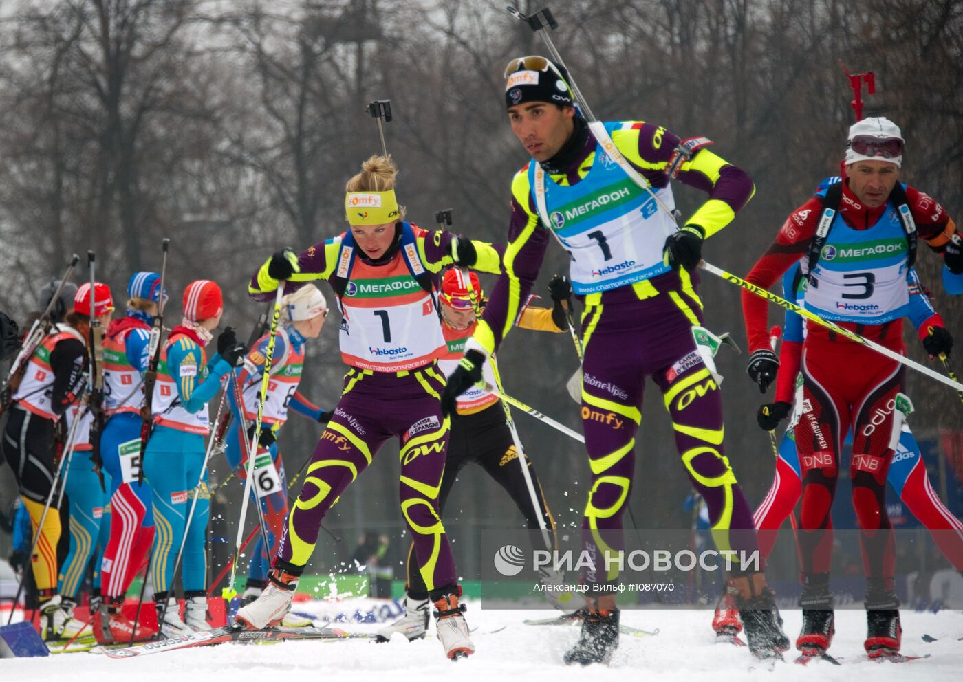 Биатлон. "Гонка Чемпионов - 2012"