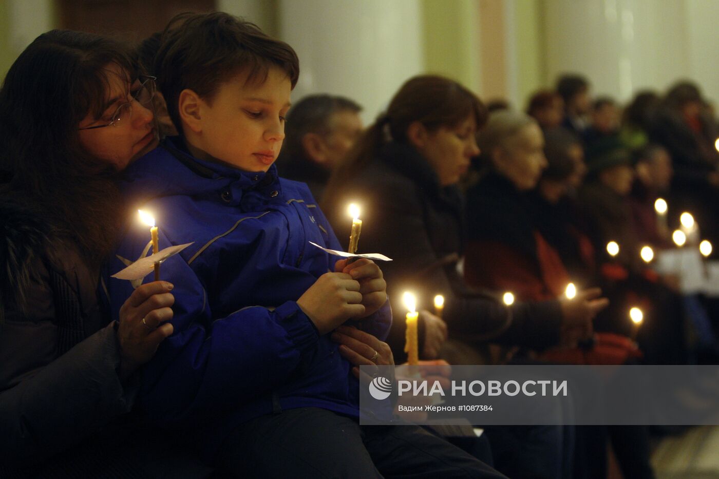 Празднование католической Пасхи в Санкт-Петербурге