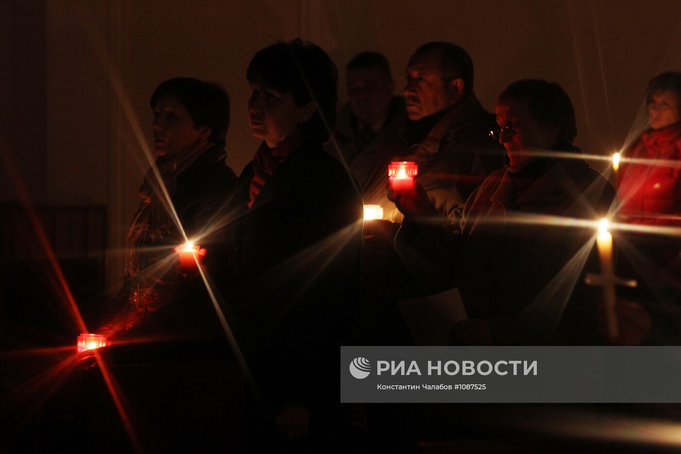 Празднование католической Пасхи в Великом Новгороде