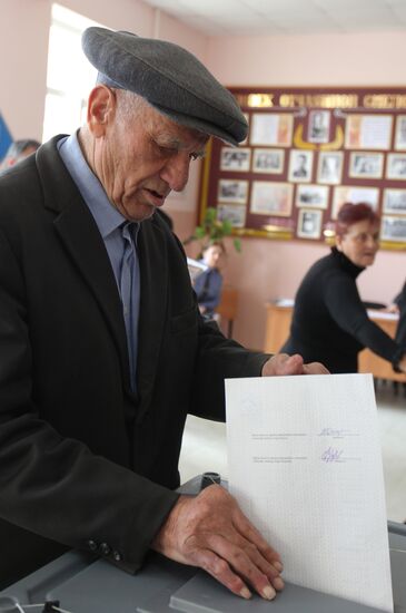 Второй тур выборов президента Южной Осетии
