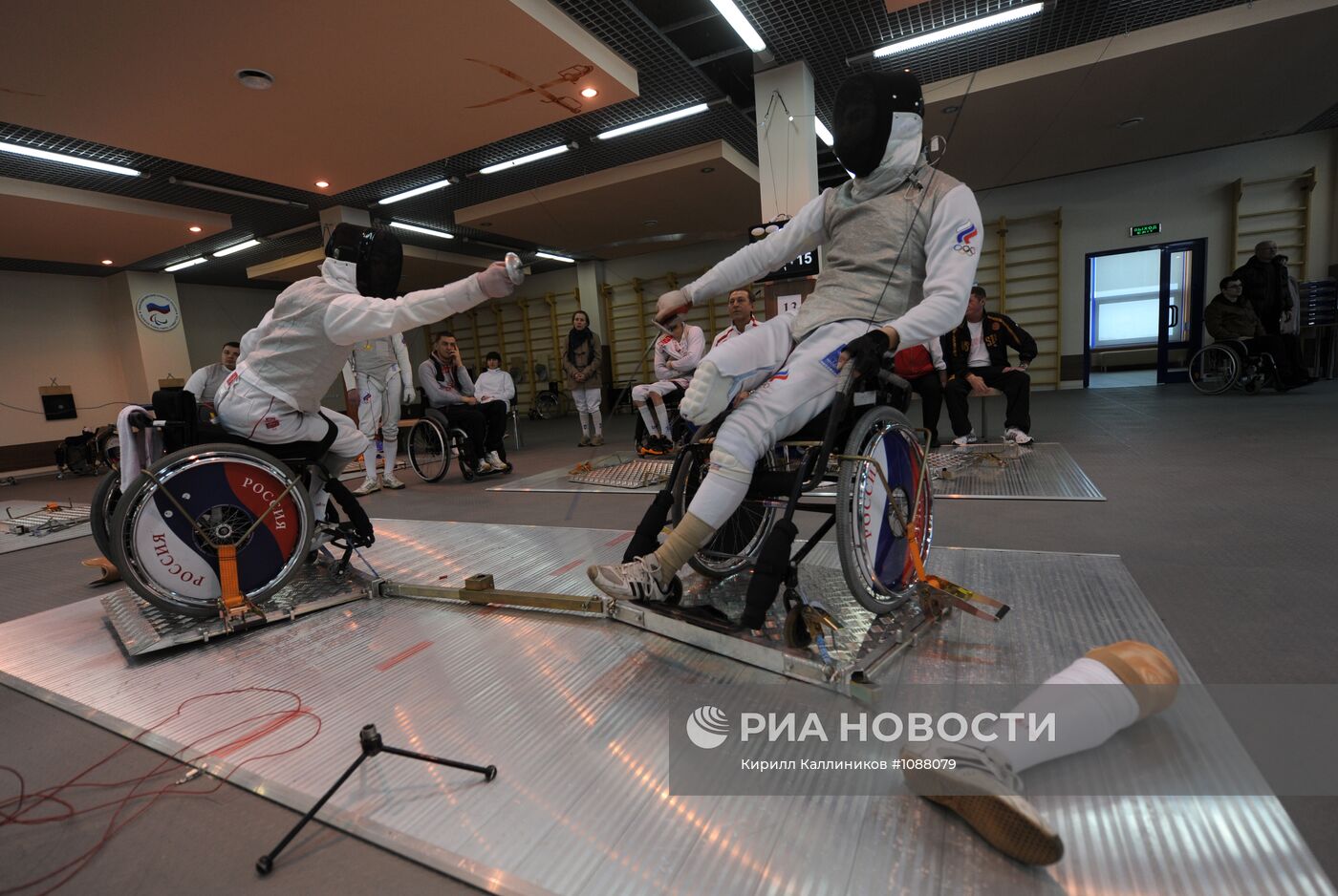 VII Чемпионат РФ по фехтованию на колясках в Московской области