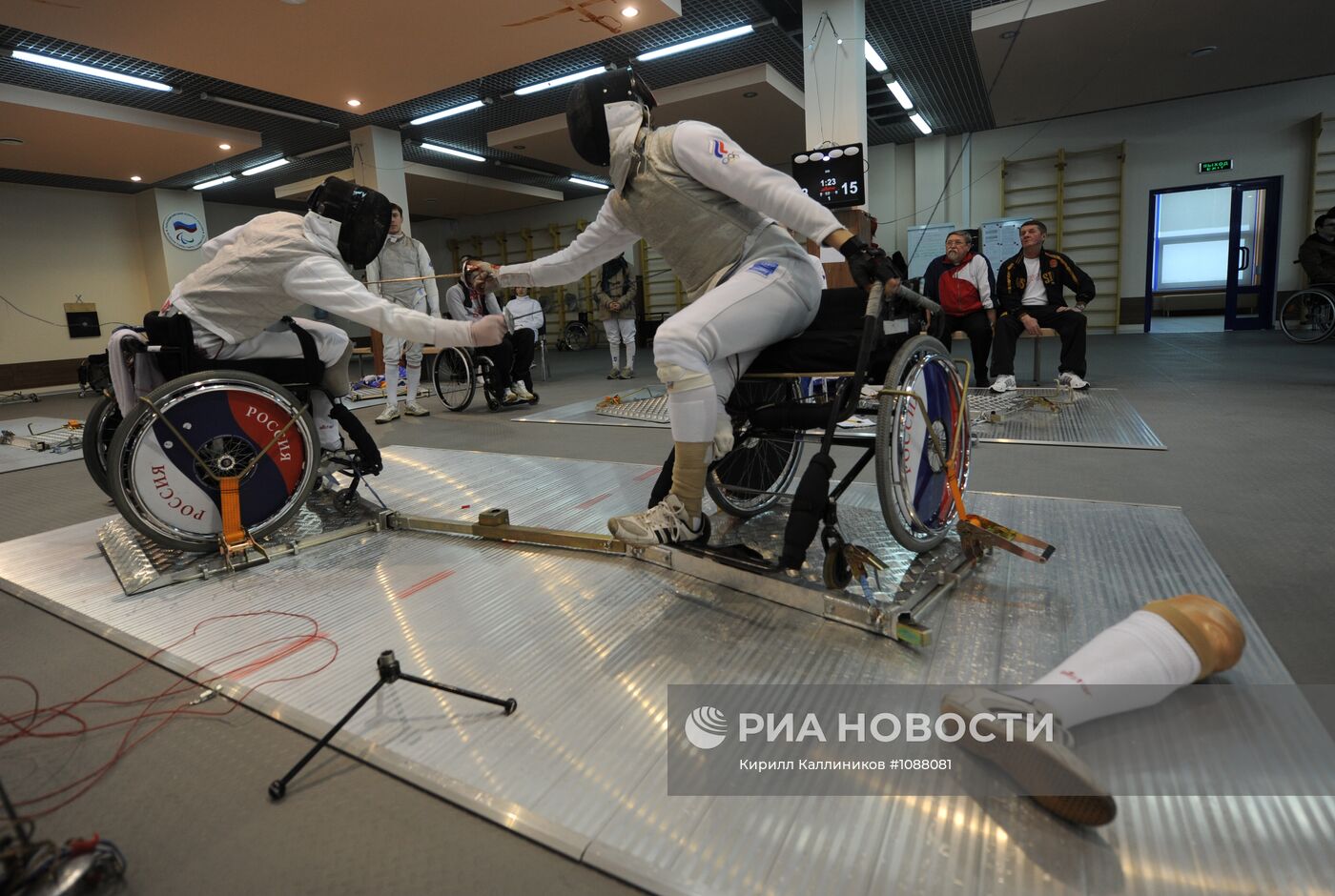 VII Чемпионат РФ по фехтованию на колясках в Московской области