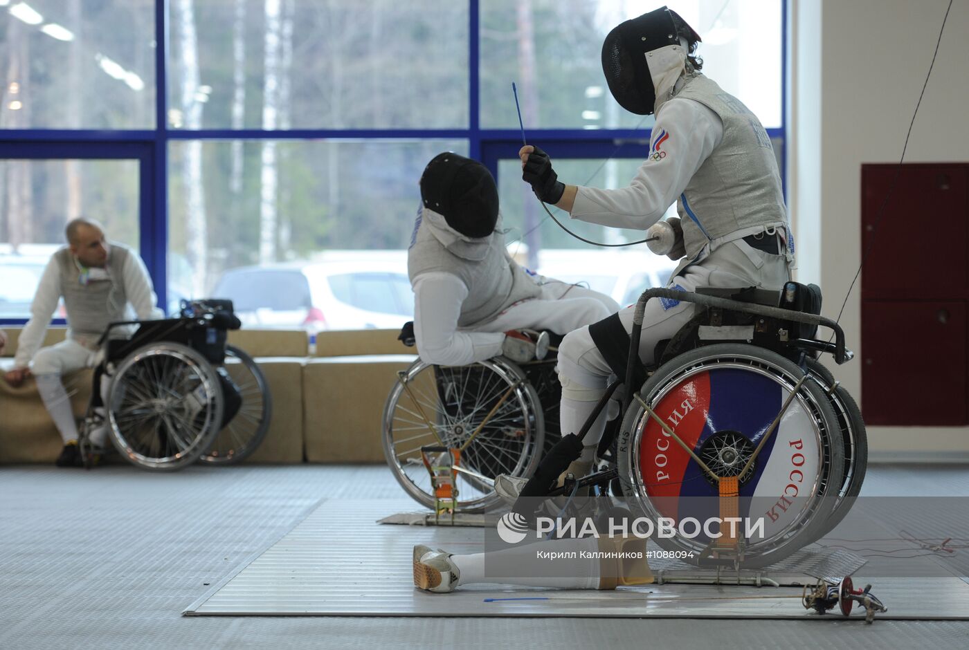 VII Чемпионат РФ по фехтованию на колясках в Московской области