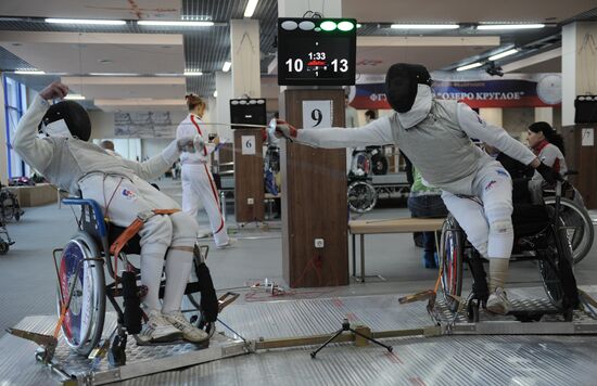 VII Чемпионат РФ по фехтованию на колясках в Московской области