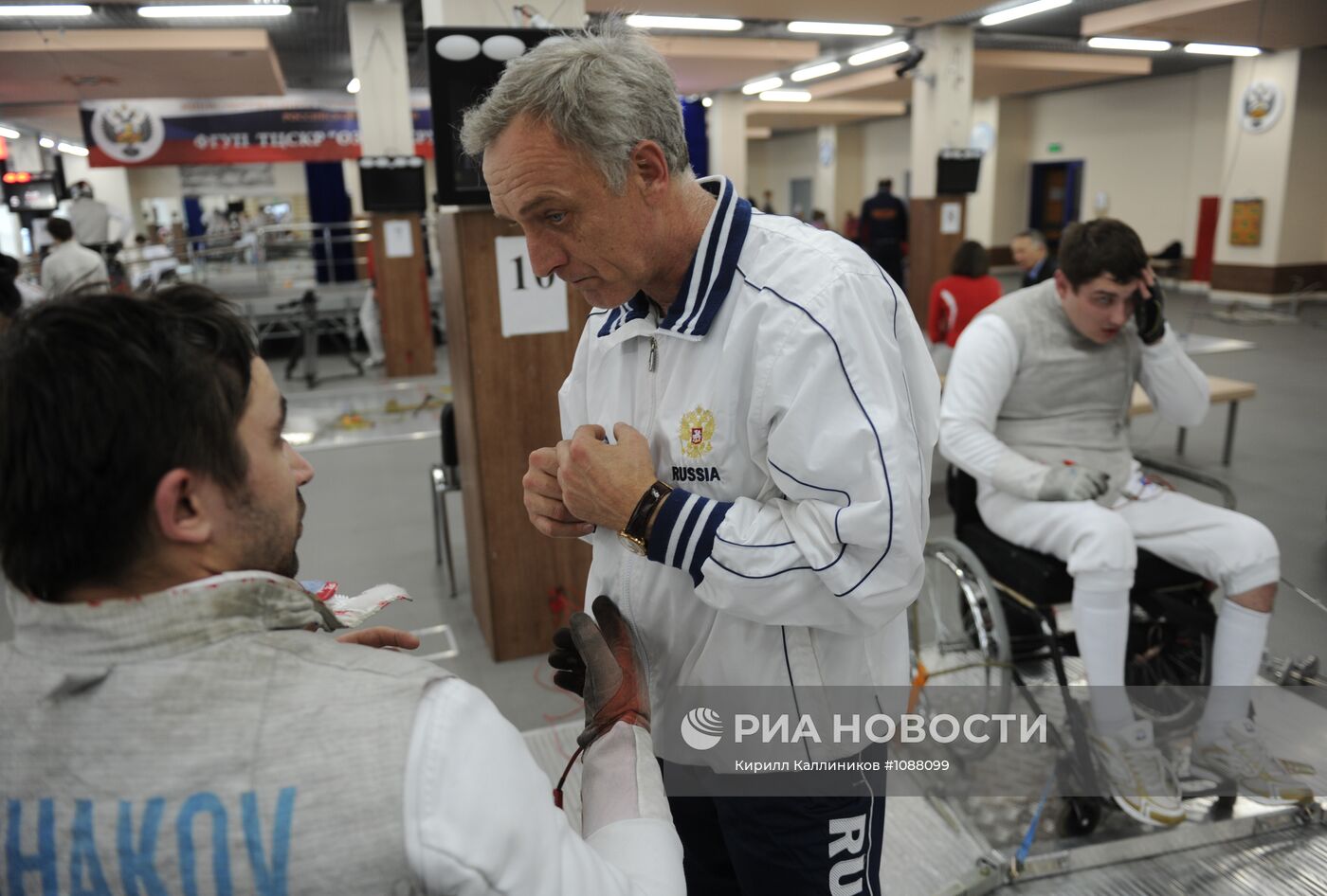 VII Чемпионат РФ по фехтованию на колясках в Московской области