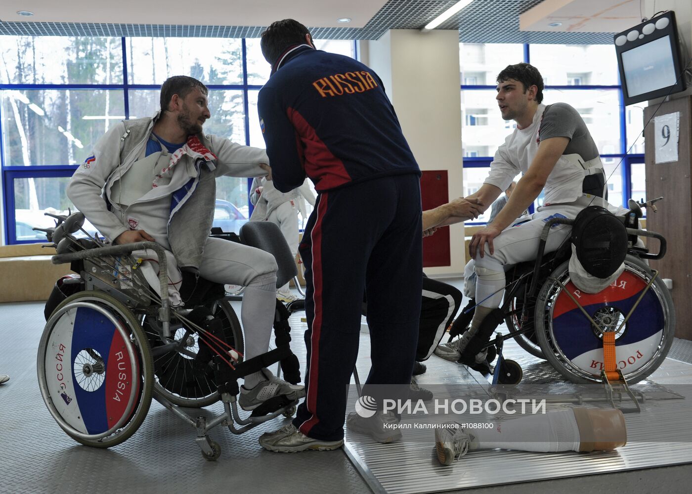 VII Чемпионат РФ по фехтованию на колясках в Московской области