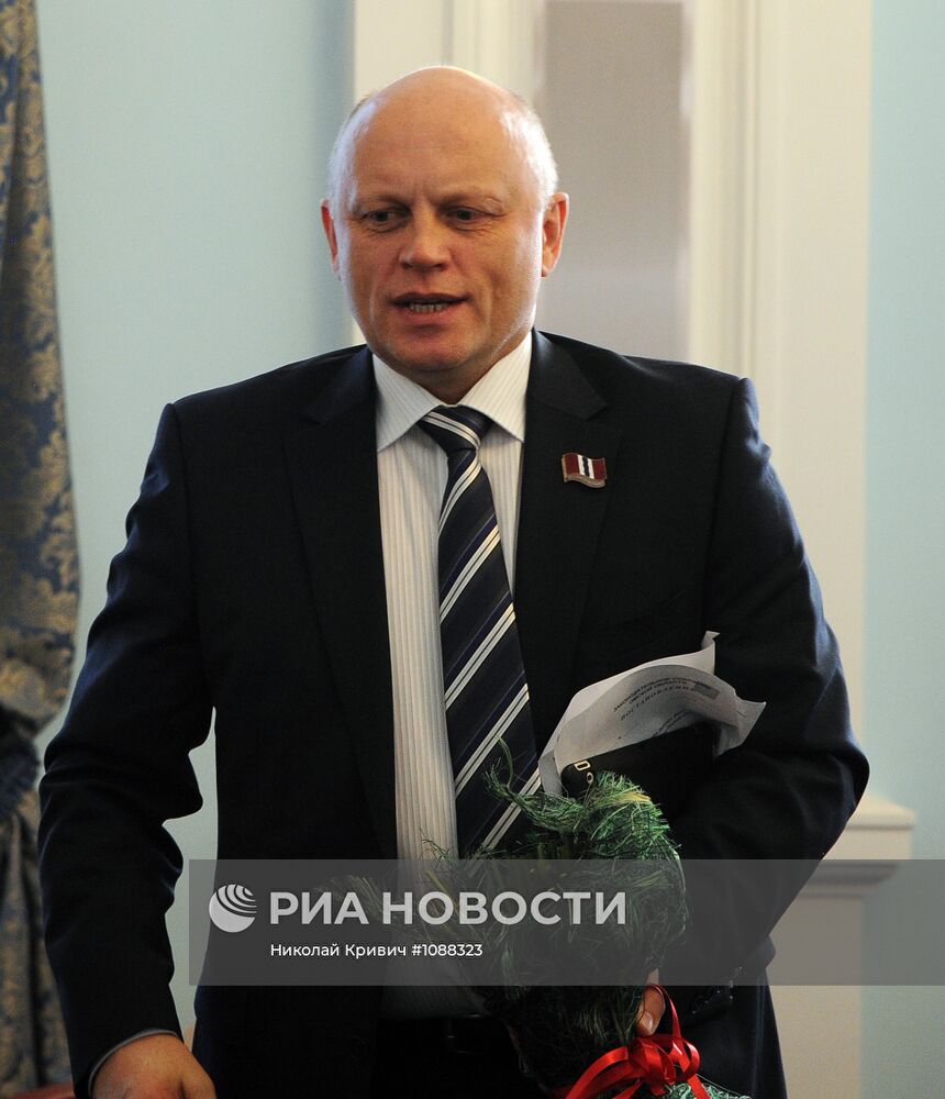 Рассмотрение кандидатуры Виктора Назарова на пост губернатора