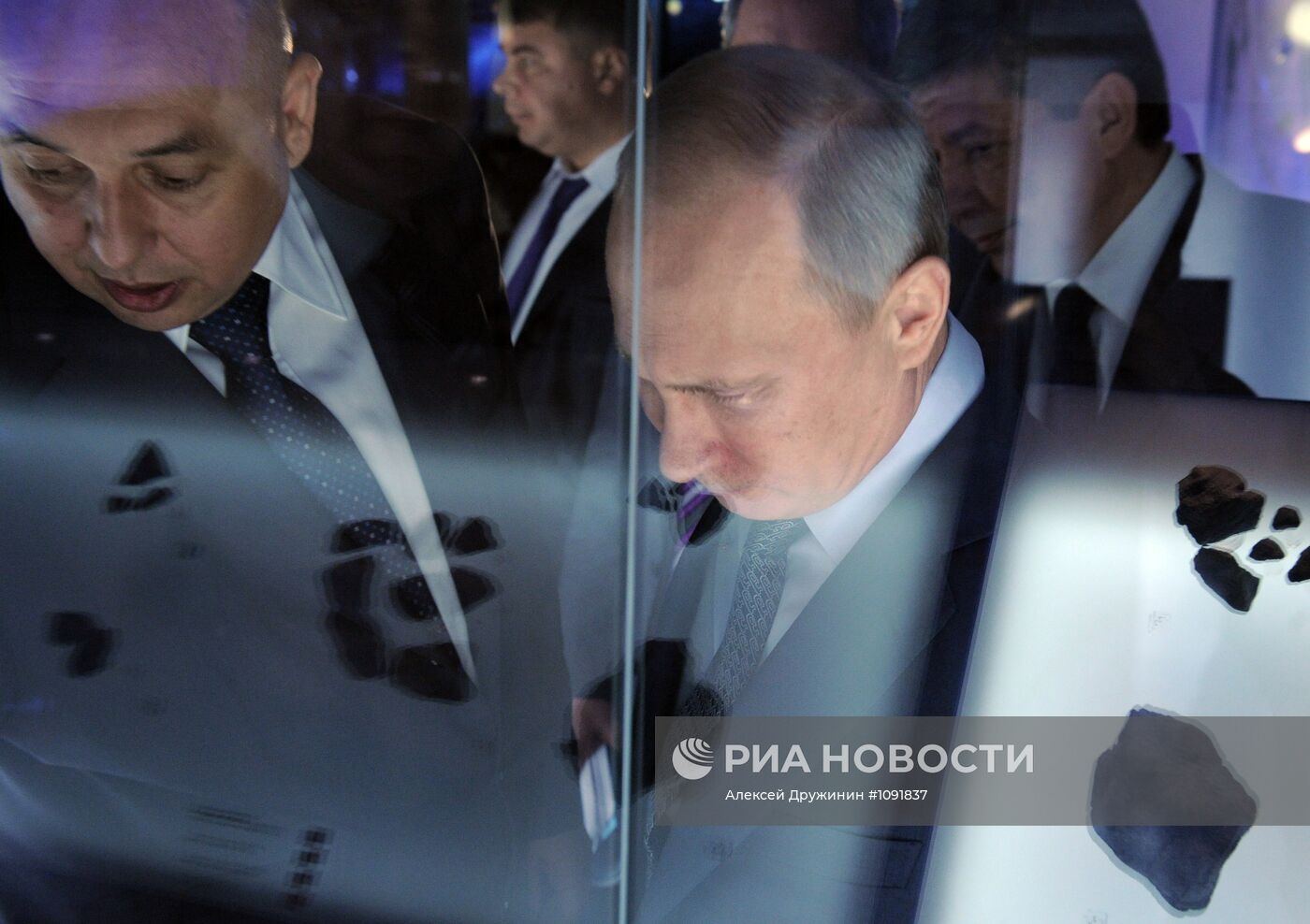 В.Путин в День космонавтики посетил Московский планетарий