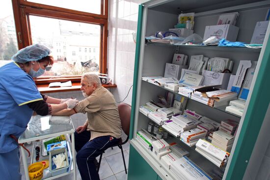 Работа "Госпиталя для ветеранов войн Калининградской области"